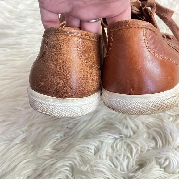 Kenneth Cole New York Get Down 2 It Leather Sneaker Brown Men Size 12M N2707* - Picture 10 of 12